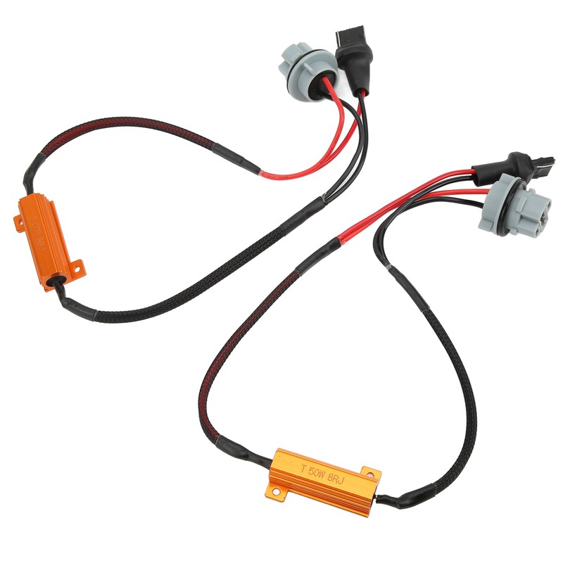 2Pcs LED Resistor Accurate Efficient Decoding Small Portable Anti Corrosion