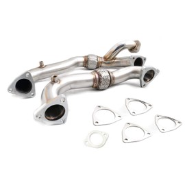 2008-2010 Ford 6.4 Powerstroke Heavy Duty Up Pipe Set F250 F350 F450