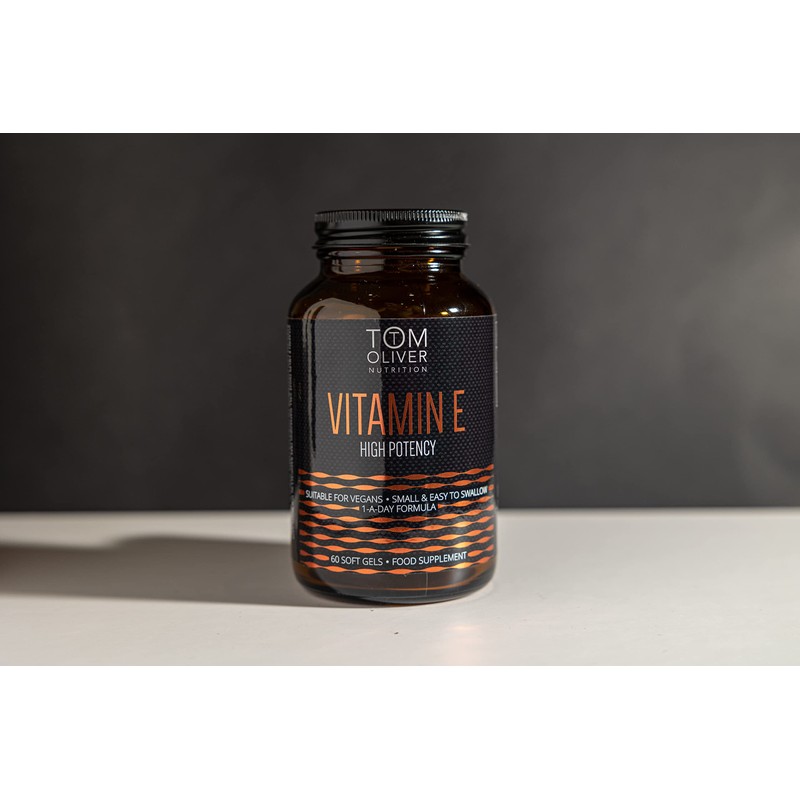 Tom Oliver Nutrition - Vitamin E 400IU High Potency, Highly