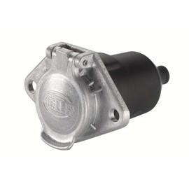 HELLA 8JB 003 834-001 Socket - 24V - 7-pin connector - Plug: Screw Contact - Metal - DIN / ISO: 3731