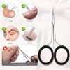 CGBE Eyebrow Scissors Multifunctional Cuticle Scissors Eyebrow Scissors Cuticle Treatment