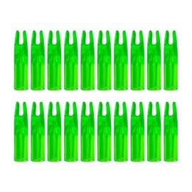 DONGKER Arrow Cams Pack of 20 Plastic Archery Arrow Cams, Interchangeable Cams Replacement for 6 mm Diameter Arrow Shafts