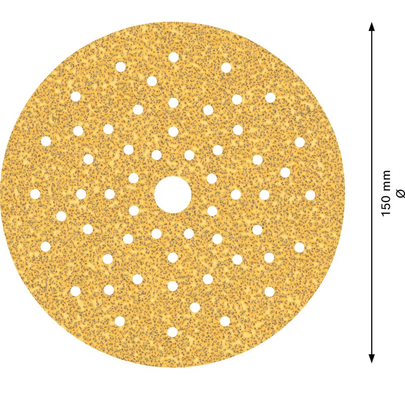 Bosch 50 x Expert C470 Multi-Hole Sandpaper (for Paint on