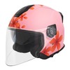 VCAN V88 3/4 Open Face Motorcycle Scooter Helmet ECE &