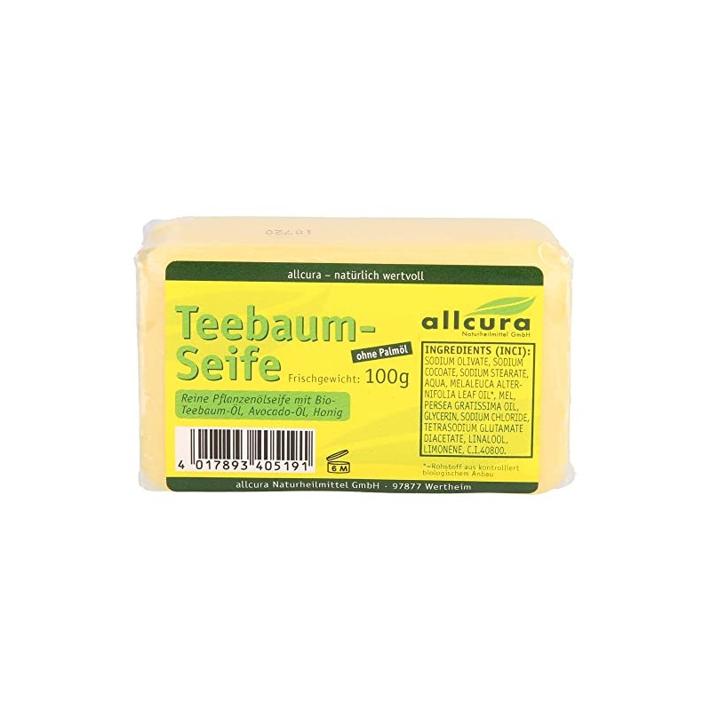 Allcura Tea Tree Soap 100g