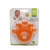 Teether Paws T1205 Orange BPA Free Teething Ring Teether 3