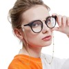 ZOORON Eyeglass Chains for Women, Premium Beaded Eyeglass Necklace Chain
