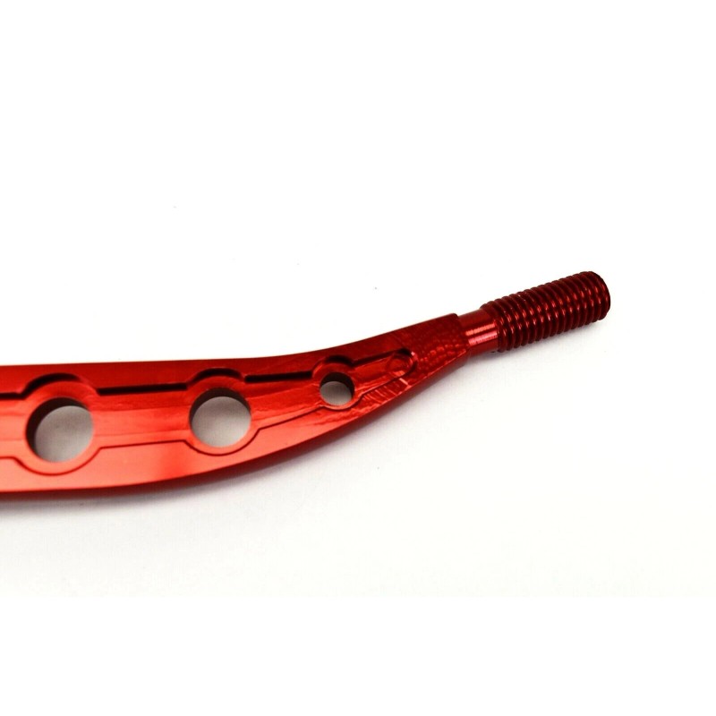 VMS RACING SHORT SHIFTER + TEAR DROP SHIFT KNOB RED