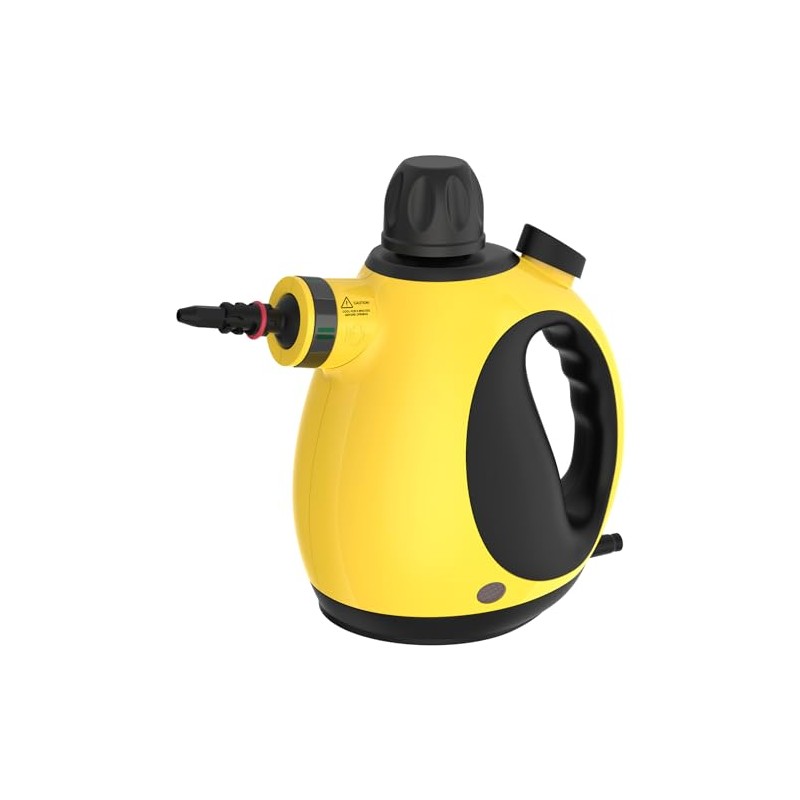STEAMIFY Pressurized Handheld Steam Cleaner with 10pcs Accessories & Safety