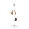 Waavryee Modern Metal Coat Rack Stand, 360°Rotary Coat Rack Freestanding