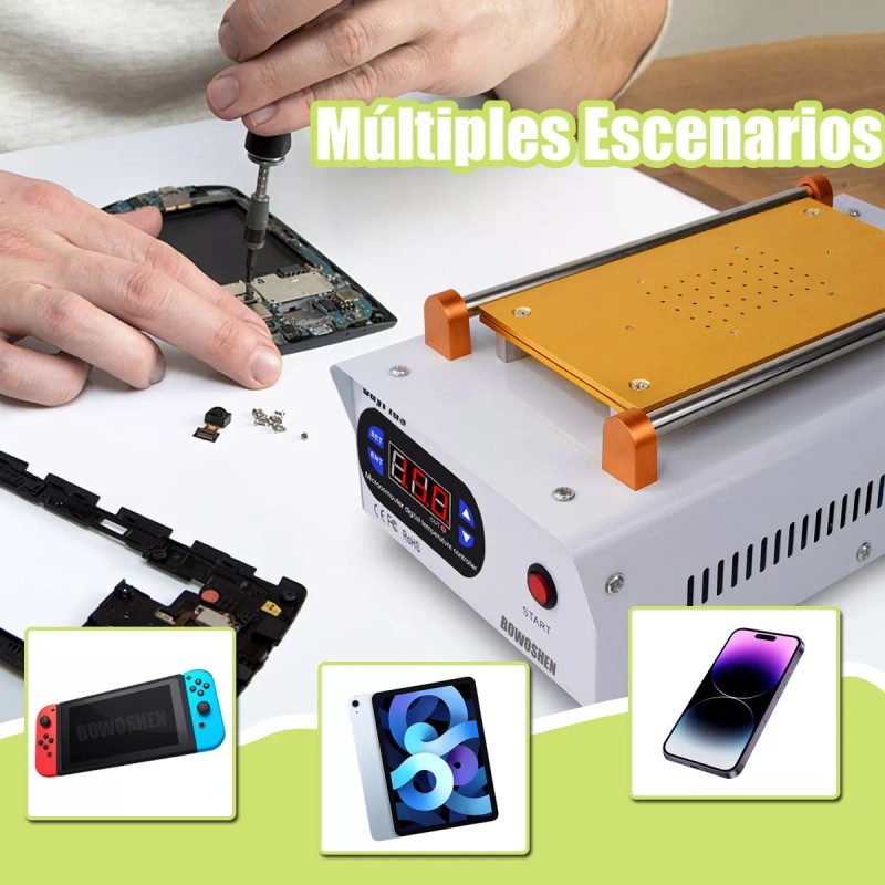DayPlus 9 In Pantalla Lcd Separador De Con Succión Tapete