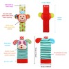 Soft Baby Toy, Wrist Rattle & Foot Finder Socks, Handheld