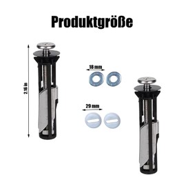 4 Toilet Seat Bolts, Easy To Carry Heavy Duty Toilet Seat Fastener Bolt Kit, Small And Delicate Toilet Seat Fastener Bolt Kit, Easy Installation Is Suitable For Fastening The Toilet