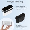 AILOVETECK Dust Plug Cover Kit for Mac mini M4/M4 pro,