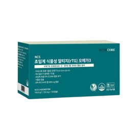 Nutricore Supercritical Vegetable Altige Omega 3 NCS 150 tablets, 5 month supply / 뉴트리코어 초임계 식물성 알티지 오메가3 NCS 150정 5개월분