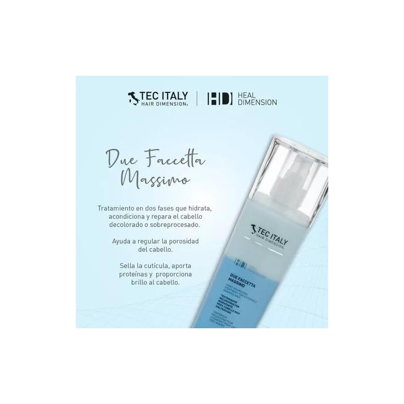 Tec Italy Due Faccetta Massimo Hydro Nourishing Hair Treatment -