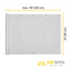 Sol Royal SolVision Balcony Privacy Screen PB2 PES Balcony Surrounding