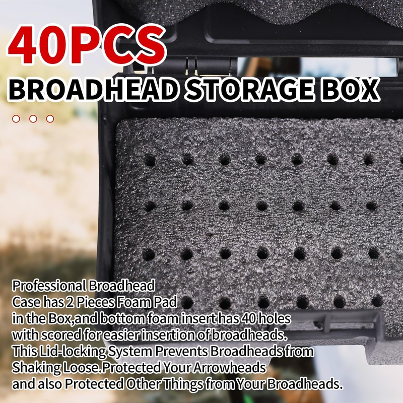 Broadhead Case、A Large Box For Composite Bows And Crossbow Wide