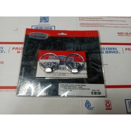 Kuryakyn Twin Ring 2" Gauge Bezel, {NEW} Pair