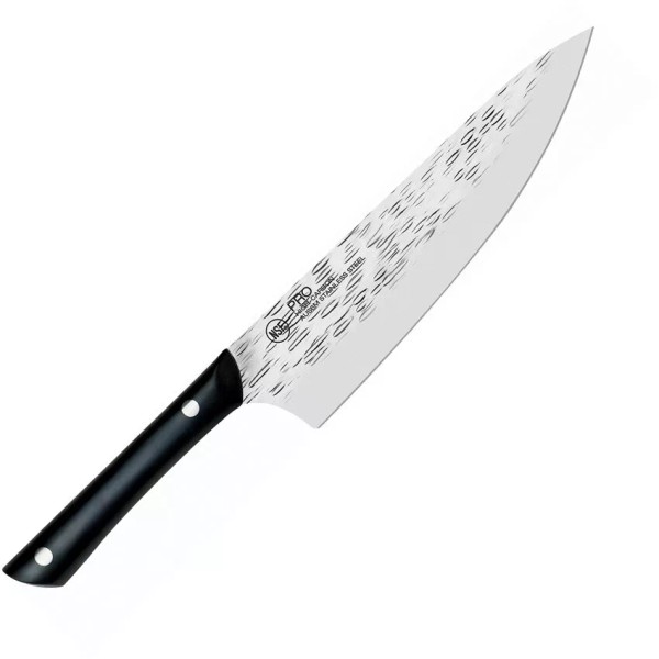 Kai USA Professional Chefs Black POM AUS-6M Cleaver Fixed Blade