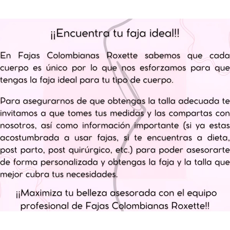 M&D Faja Colombiana Reductora Myd Ajustable Lipo Primera Etapa