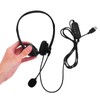 TEHAUX Wired Headset with Microphone for Noise Cancelling Technology Comfortable