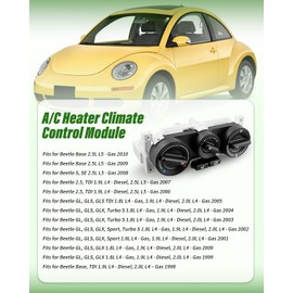 599-153 Heater Climate Control Module Fit for Volkswagen New Beetle 1998-2010 Replace 1C0820045E01C, AC Heater Climate Control Panel
