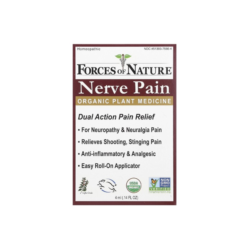 Nerve Pain, Roll-On Applicator, 0.14 fl oz (4 ml)