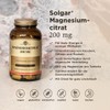 SOLGAR Magnesium Citrate 200 mg | For Energy, Psyche &