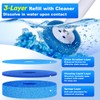 36 Pcs Disposable Toilet Bowl Cleaner Wand for XANGNIER Disposable