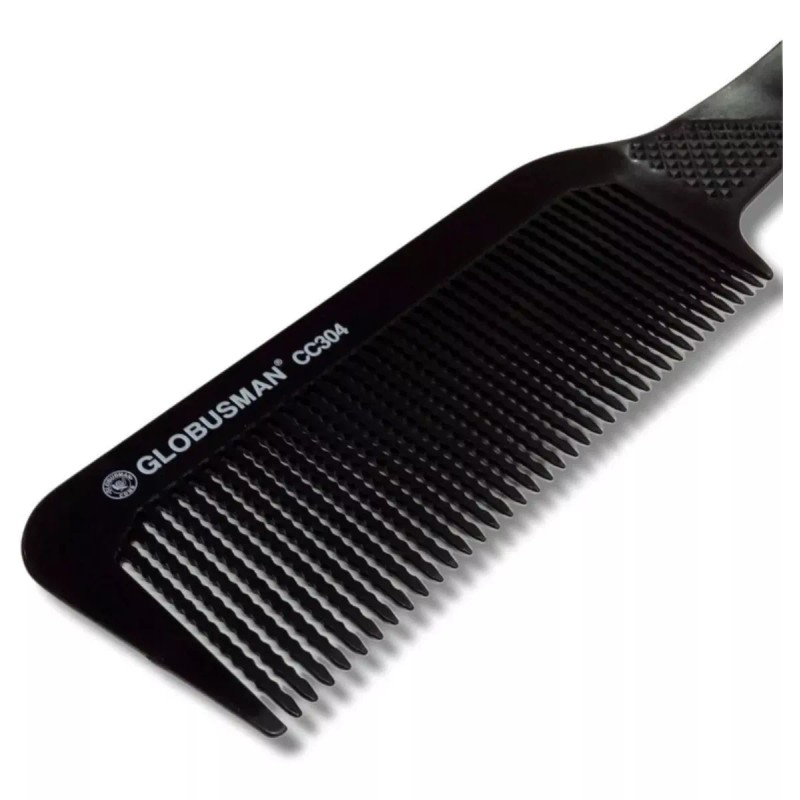 Globusman Peine De Carbón Flat Top Cerdas Onduladas 3 Pzs