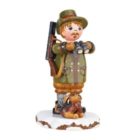 Small Figures & Ornaments Winter Children Forester- 7cm / 3inch - Hubrig Volkskunst