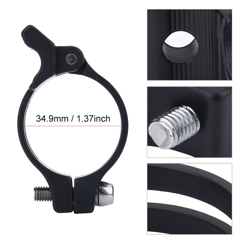 Bike Derailleur Clamp, Front Mech Clamp Alloy Braze on Front