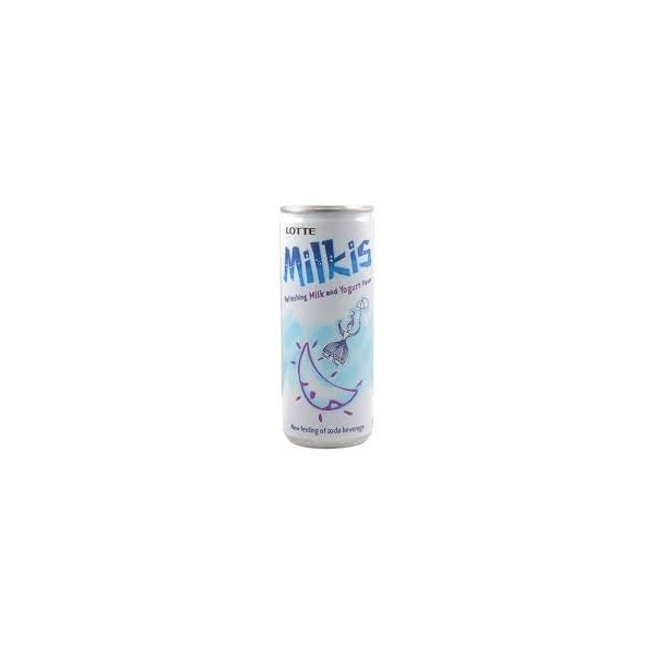 Lotte Milkis Soft Soda Variety Favor (Yogurt (Regular), Pack Of 6)