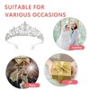 Crystal Wedding Crown Women Headband Hair Accessories for Birthdays, Anniversaries,