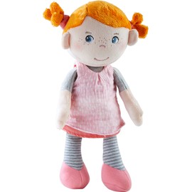 HABA 305815 Cuddly Doll Juna Soft Rag Doll for Babies from 6 Months, Birth or Christening