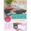 DIALQUAL Women's Business Card Holder, Leather, Large Capacity, Holds 50