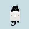 White Switch Wall Stickers Cat Decorative Switch, Wall Stickers