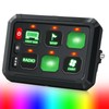 Chelhead 6 Gang Switch Panel 4 Inch RGB Backlit Dimmable
