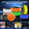 JAYO PLA+ Filament Bundle 1.75mm, 3D Printer Filament Bundle Multicolor,