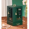 Enthralite Jewelry Box large for Dresser: Women Necklace Ring Storage