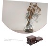 Mipcase 1PC Versatile Wooden Base for Flowerpots Chinese Style Desktop