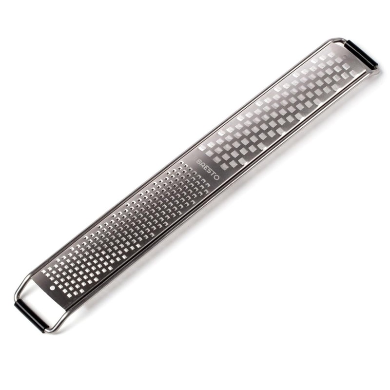 BAESTO Parmesan Grater Kitchen Grater Stainless Steel 2-in-1 Fine &