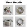 2.6cm Hole Dia Fire Sprinkler Head Escutcheon Cover Plate Chrome
