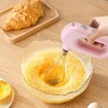 Frullatore elettrico senza fili, mini frusta a mano con 4