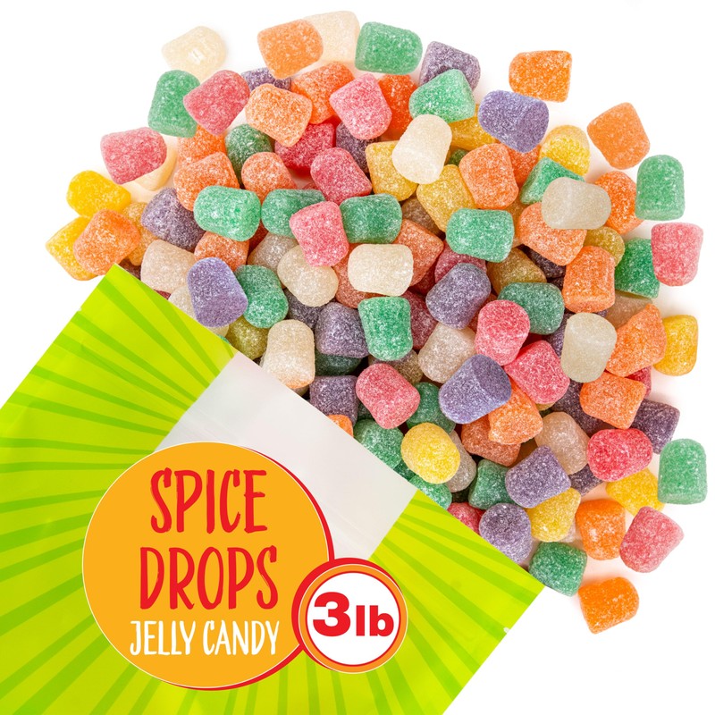 Spice Drops 3 Pound Bag | Spiced Gum Drops Christmas