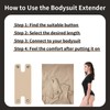 Liebster H-Shaped Bodysuit Extender - Seamless Sculpt Series Compatible, Premium