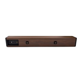 Knox Gear 60 Watt Compact Wireless 2.0ch Soundbar with Bluetooth 5.0 - Oak Finish