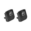 2 Pcs ABS Window Switch Button Cover Fit for W203