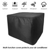 Window Air Conditioner Insulation Cover for Outdoor with Adjustable Strap,